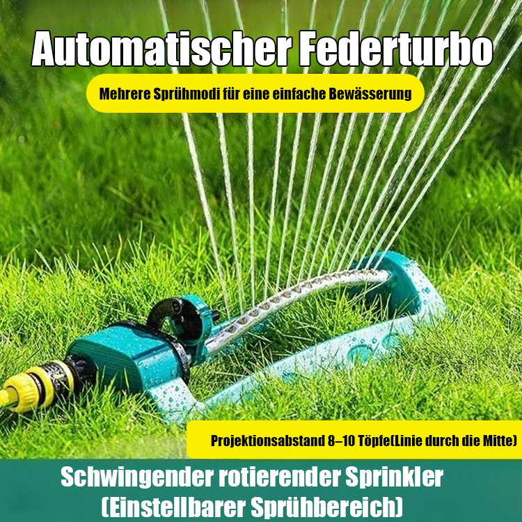 Automatische Schwenkdüse