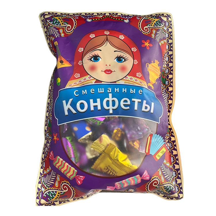 Gemischte Pralinen mit russischem Geschmack