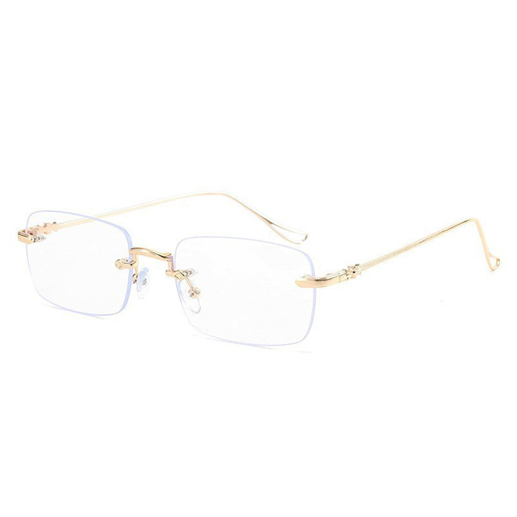 Randlose Gleitsichtbrille mit stufenlosem Übergang