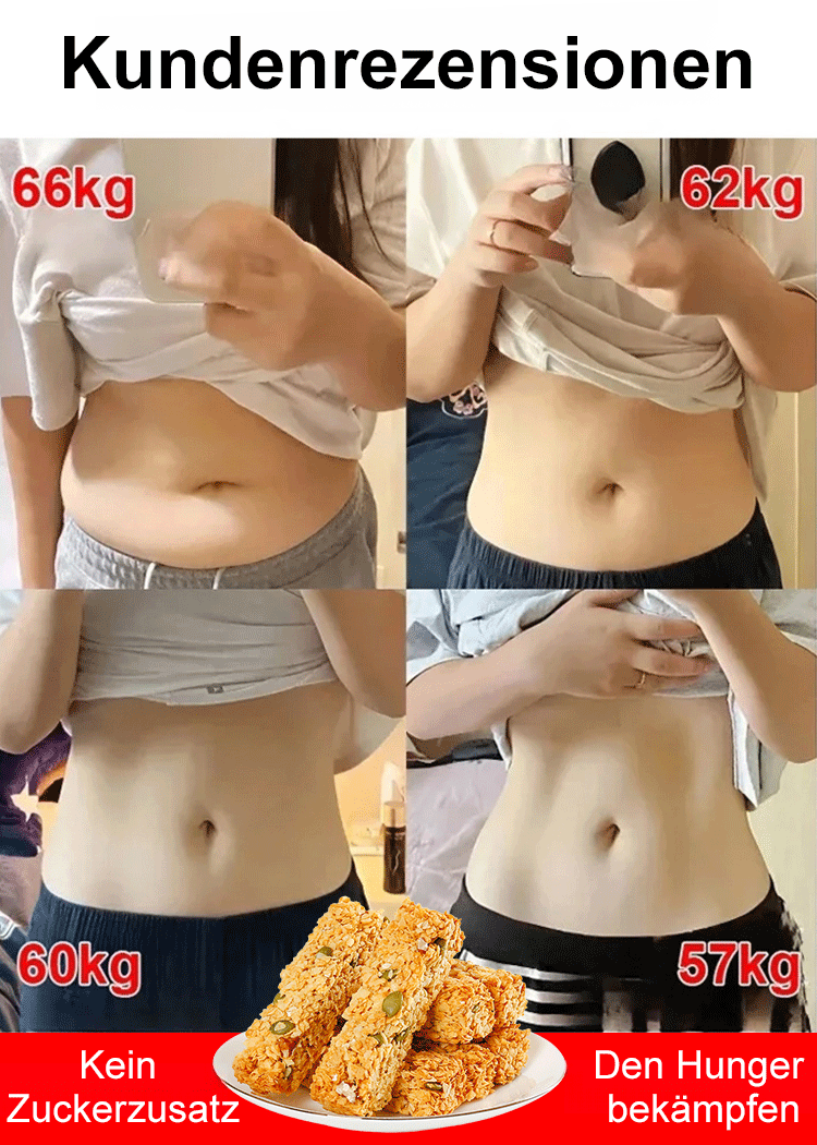 【Zuckerfrei und sättigend】Hafer-Crisp-Mahlzeitenersatz-Energieriegel