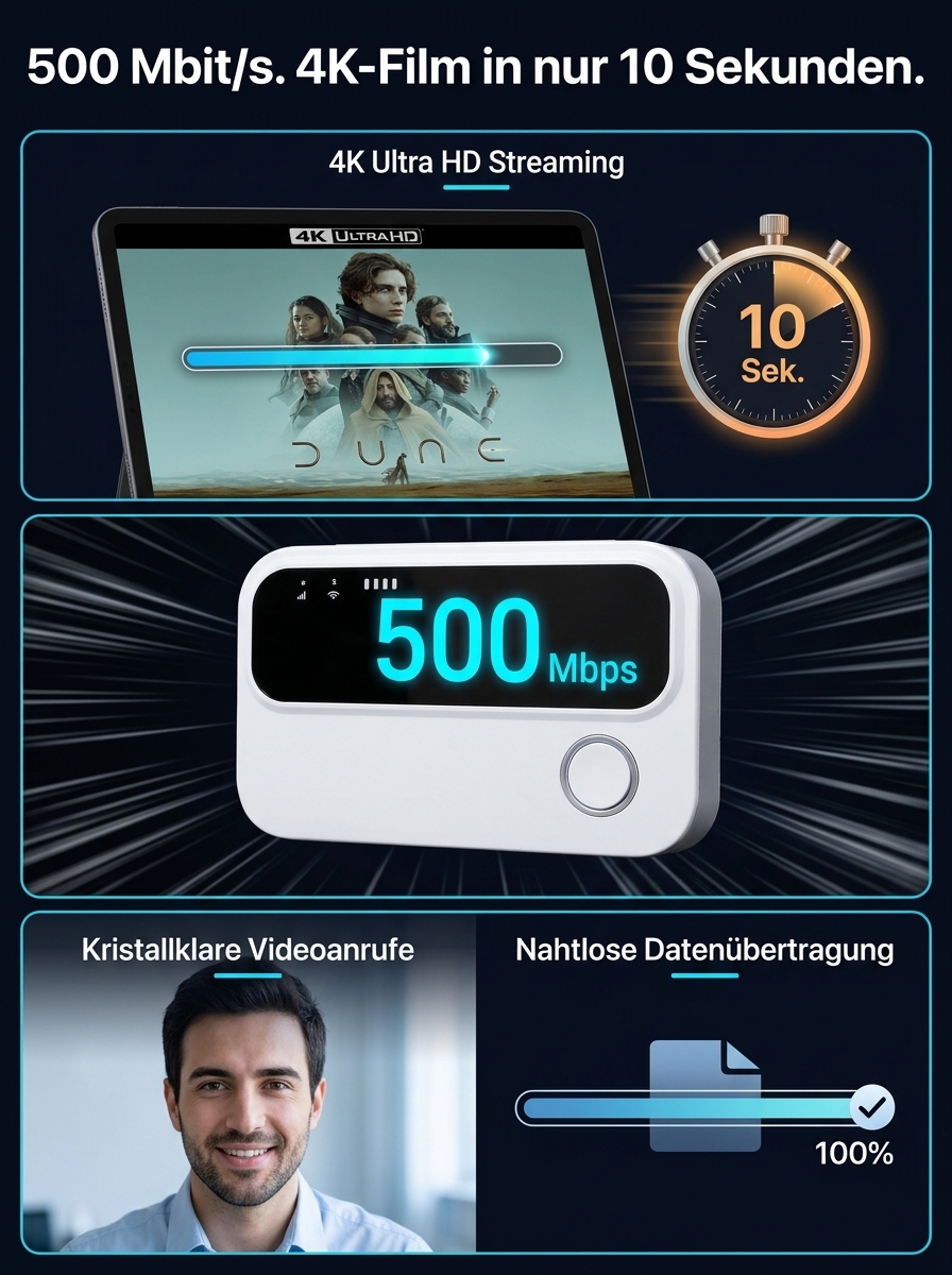 Schluss mit teuren Handytarifen! Genießen Sie lebenslang gratis WLAN überall in Deutschland