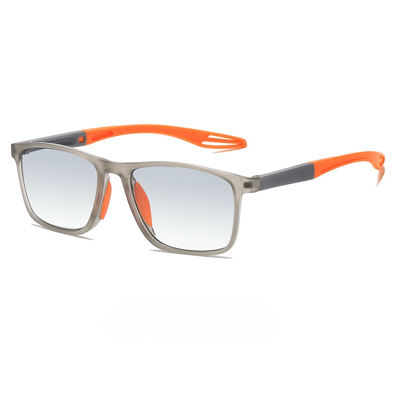Sportliche 2-in-1 selbsttönende Lesebrille mit UV-Schutz.