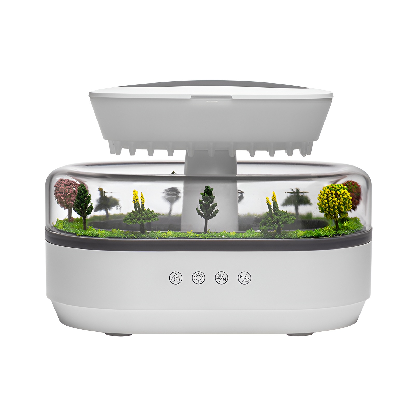 Regentropfen-Aromatherapie-Maschine – Intelligentes weißes Rauschen & Dekompression mit ätherischem Öl