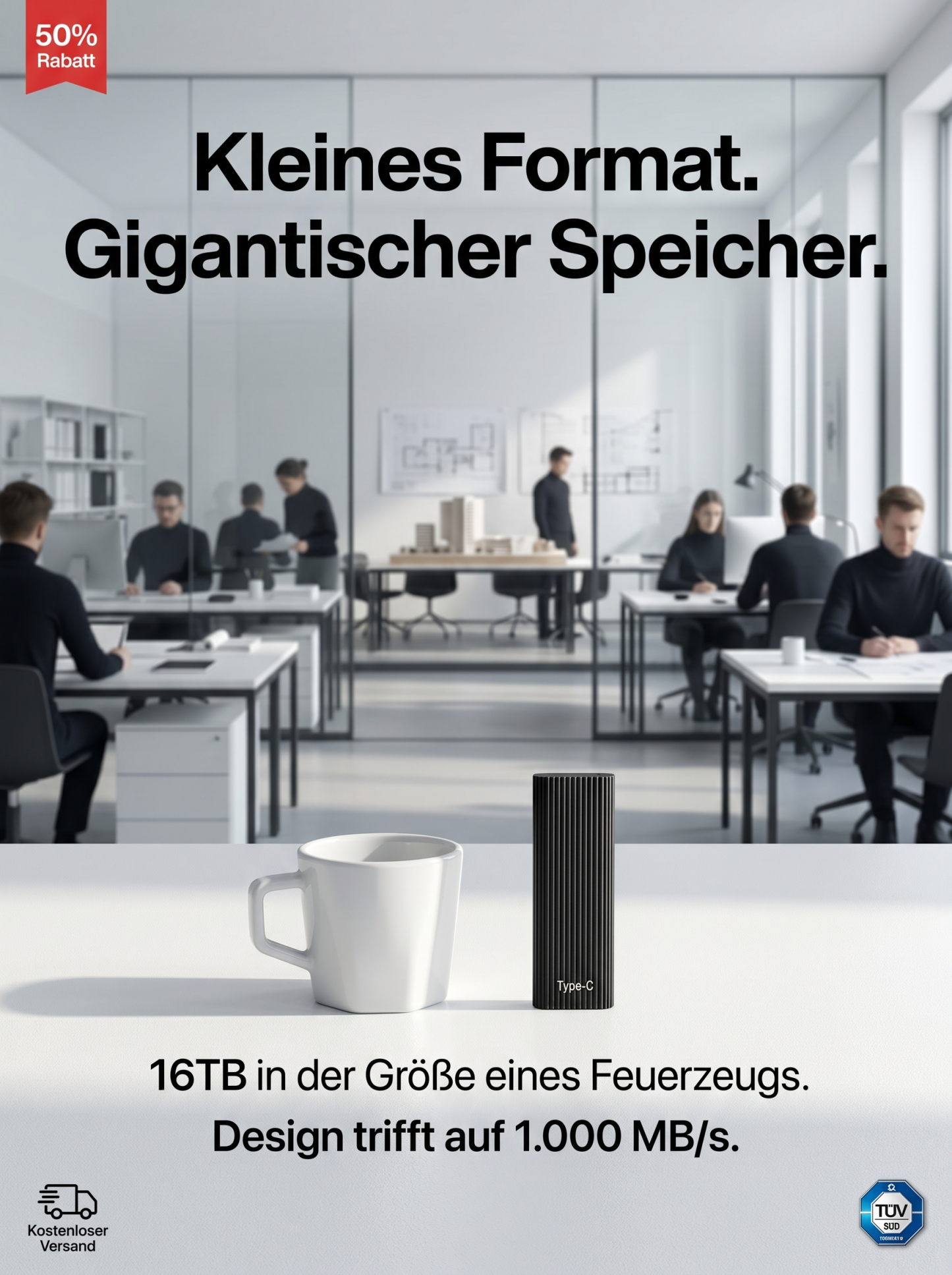 16 TB mobile Festplatte in Militärqualität – jetzt zum Werkspreis（Aktueller Bestand: 160 Stück）