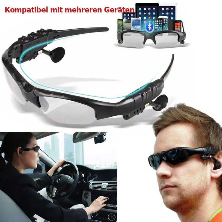 Bluetooth 5.0 polarisierte Sonnenbrille