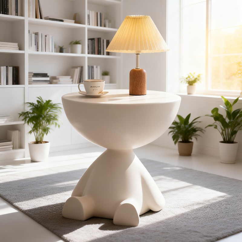 Kreativer Nachttisch für Zuhause, Sofa, Schlafzimmer, Balkon – mobiler Mini-Tisch für kleine Wohnungen
