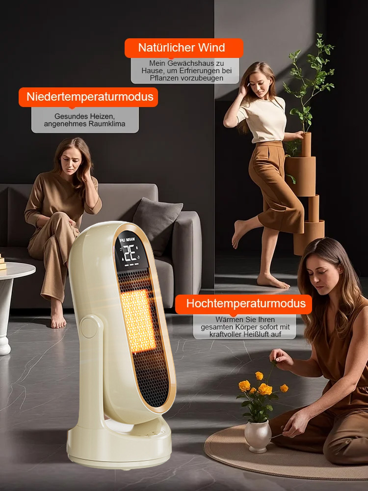 Leises, energiesparendes Ganzhaus-Schnellheizgerät