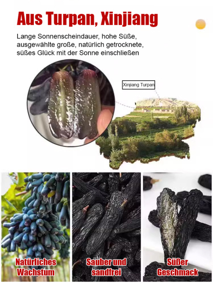 【Der König der Rosinen】Turpan Blaue Saphir Rosine