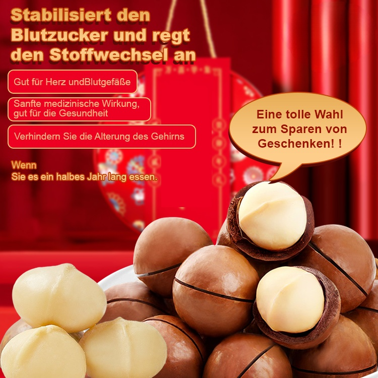 König der Tausend Früchte】Niedrigtemperatur geröstete Macadamianüsse