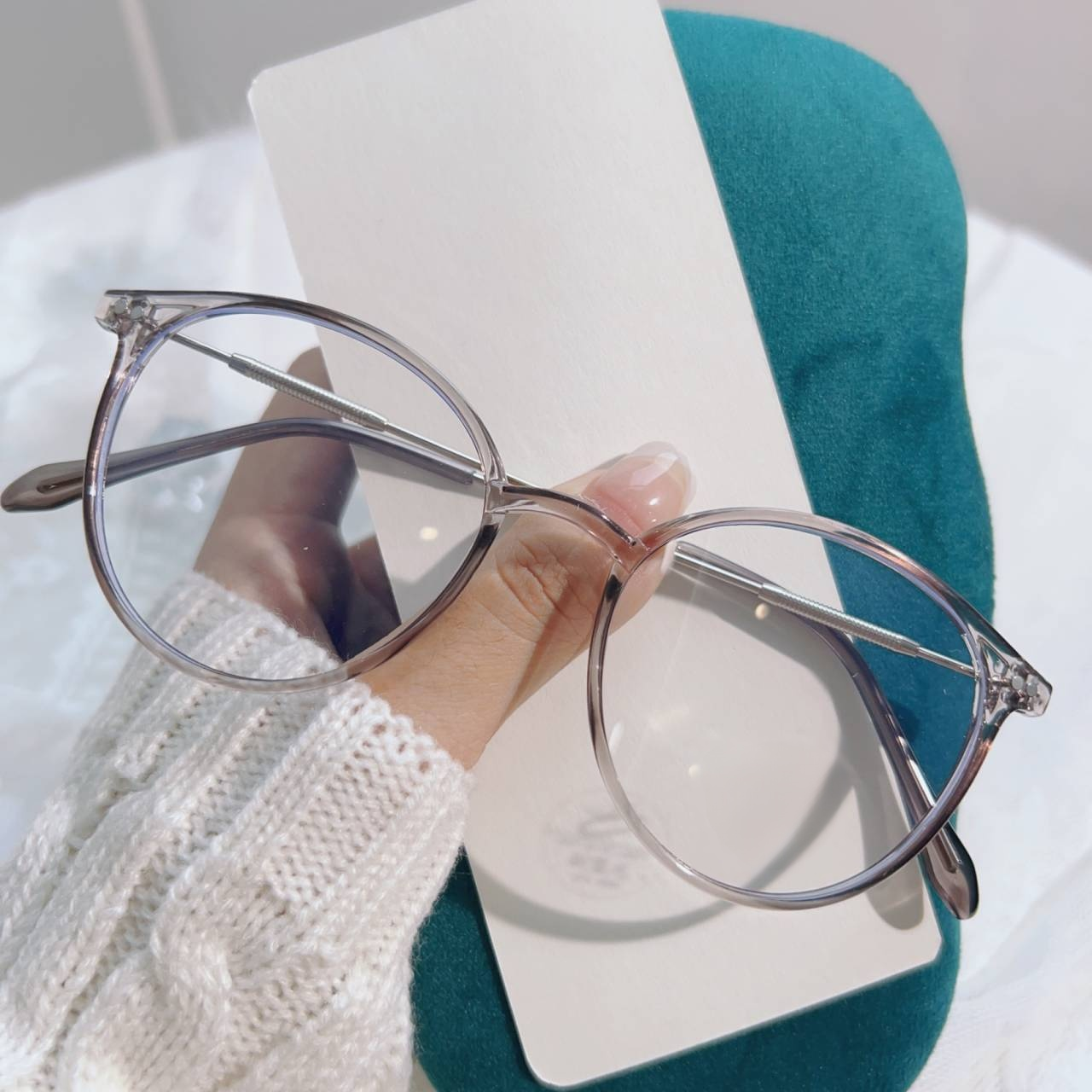 【Ultraleichtes TR90-Material】Einfaches Design, intelligente Gleitsicht-Lesebrille