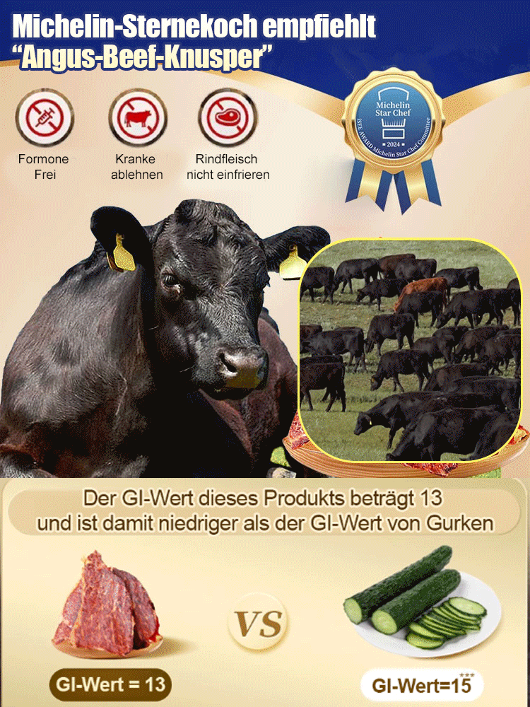 Angus-Rindfleisch-Chips