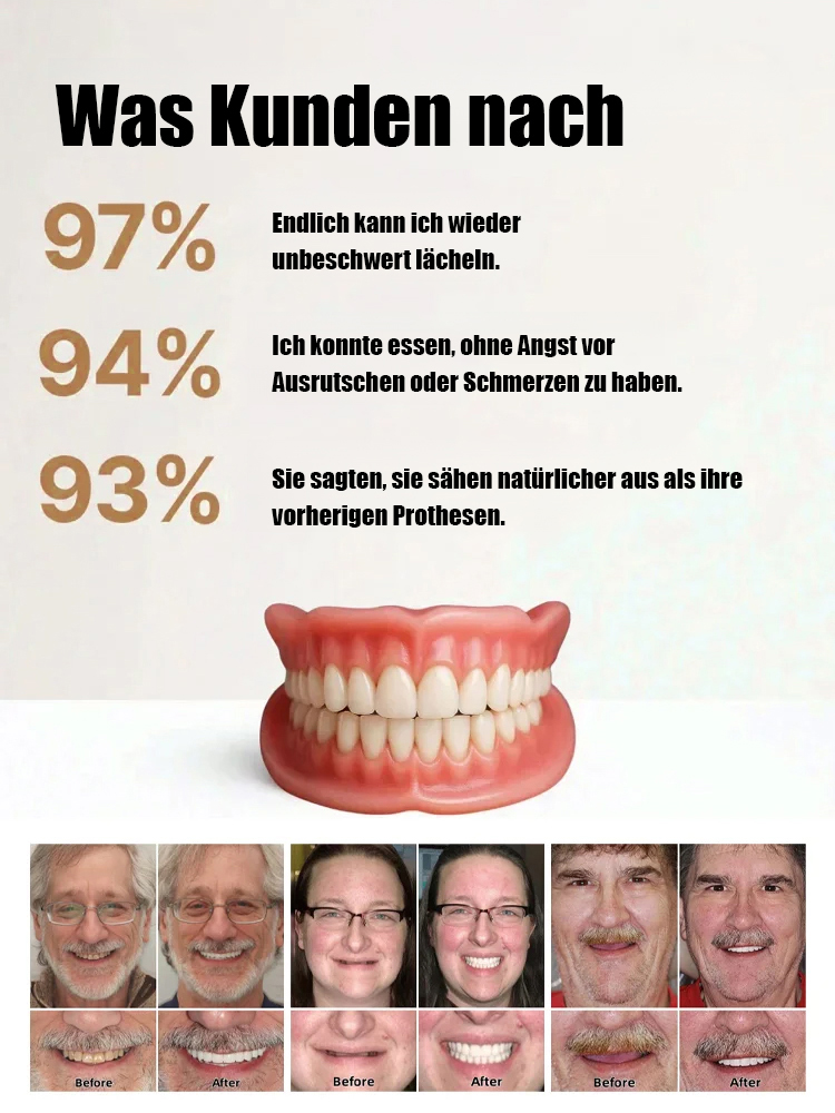 【Zertifizierung】Zahnersatz-Reparaturset