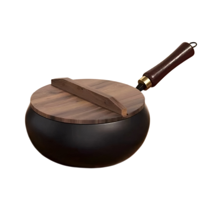 Leichtgewichtige Multifunktions-Eisenpfanne mit Holzspatel für die ersten 100 Käufer