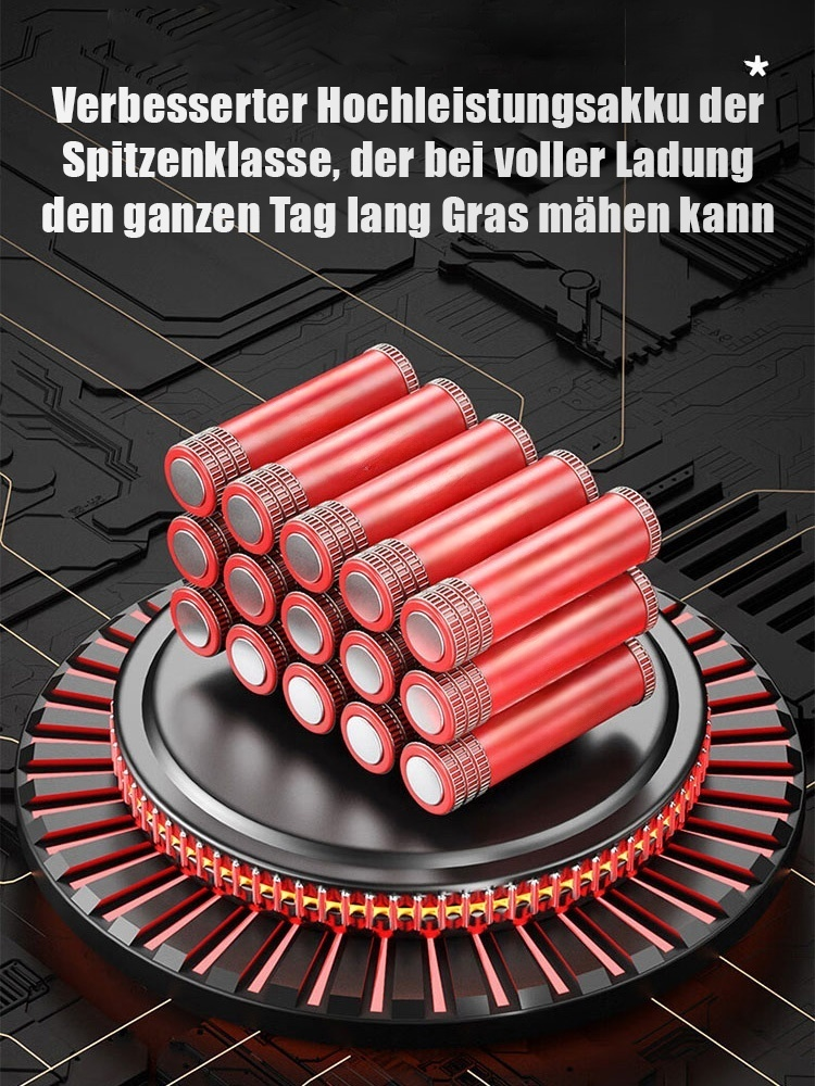 Hocheffizienter bürstenloser Lithium-Akku-Rasenmäher