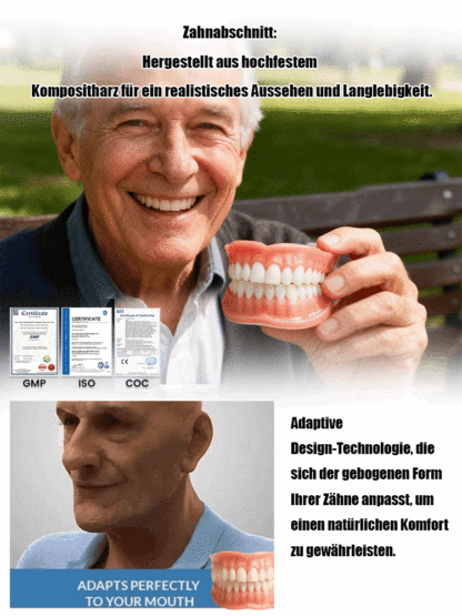 【Zertifizierung】Zahnersatz-Reparaturset