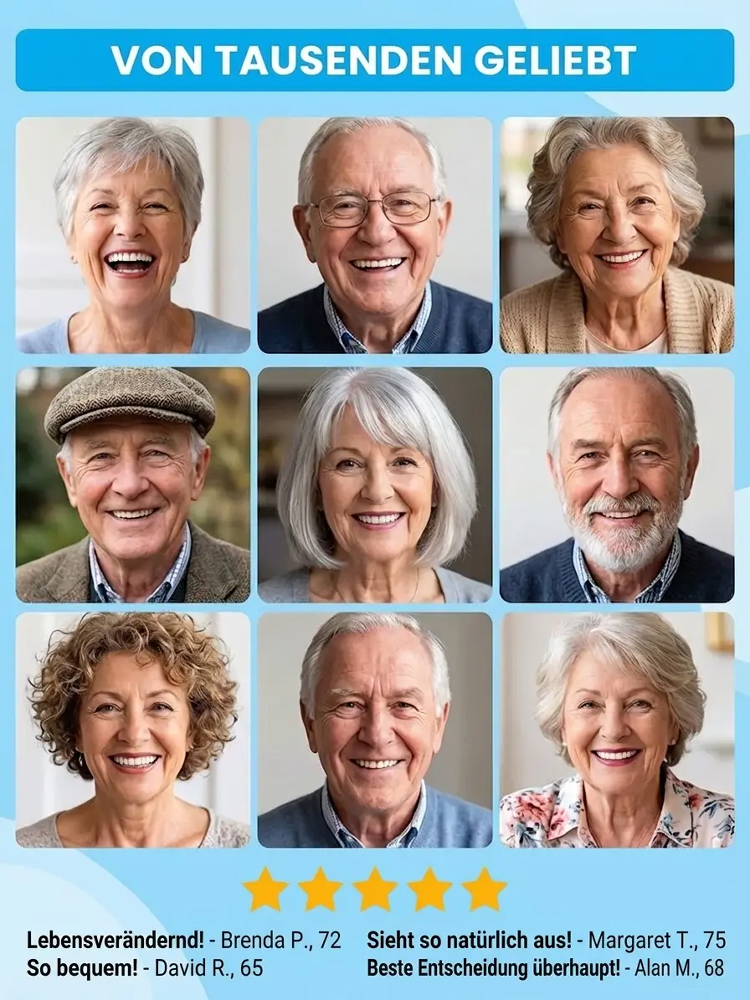 Der neue individuell angepasste Vollfunktions-Zahnersatz