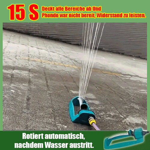 Automatische Schwenkdüse