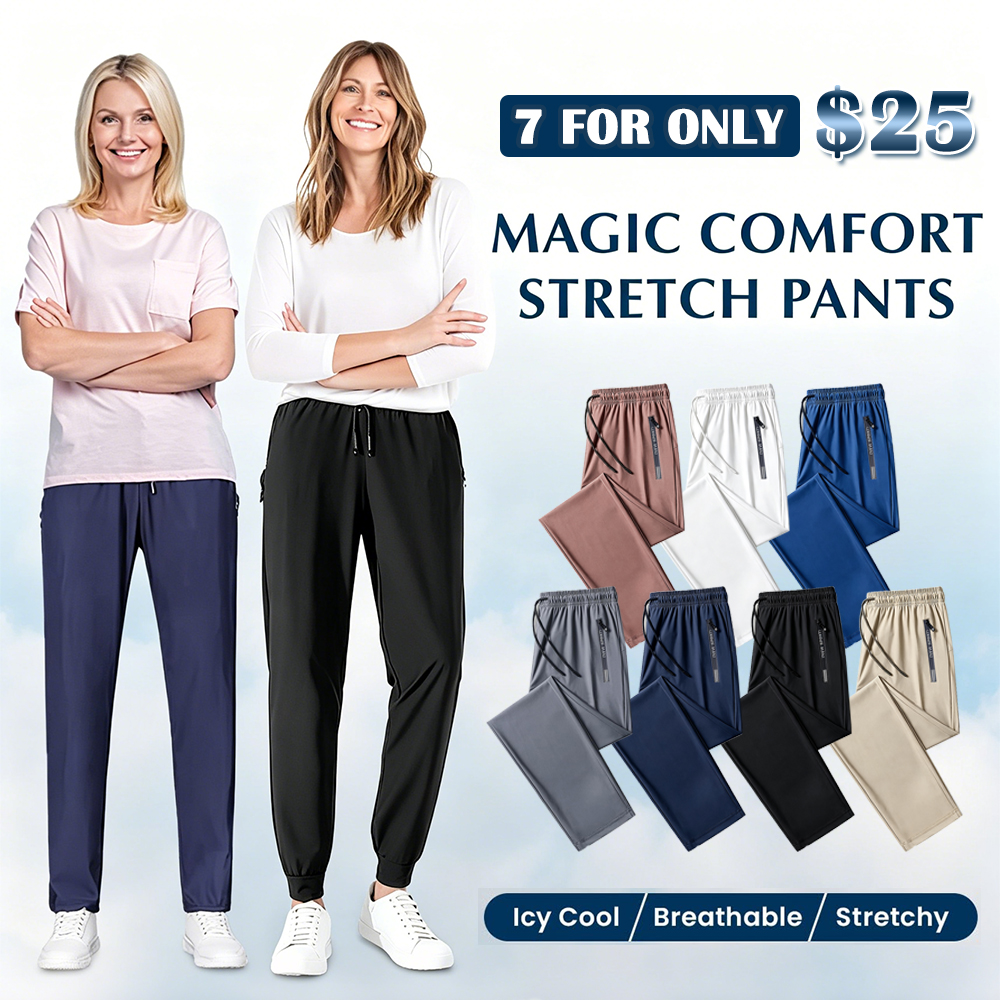 🔥Hot Sale🔥Women's Ultra Stretch Ice Silk Comfort Casual Pants Unisex Breathable Casual Pants