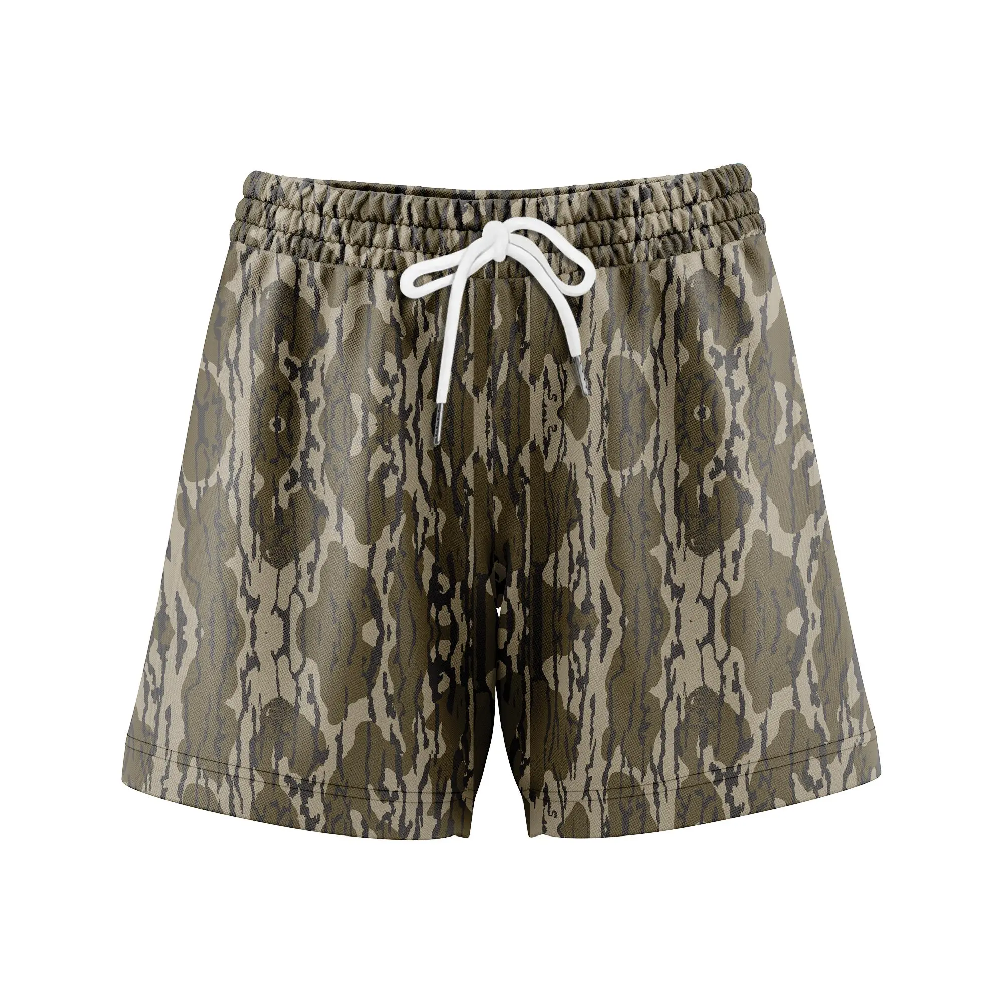 Men's Camo Camo Shorts With 5 Inch Inseam