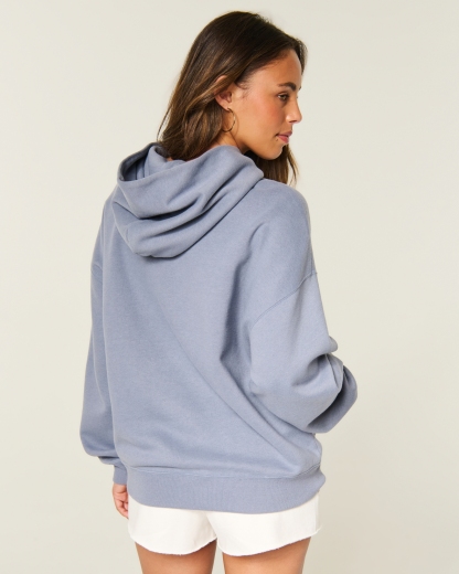  Feel Good Oversized Dot Hoodie
