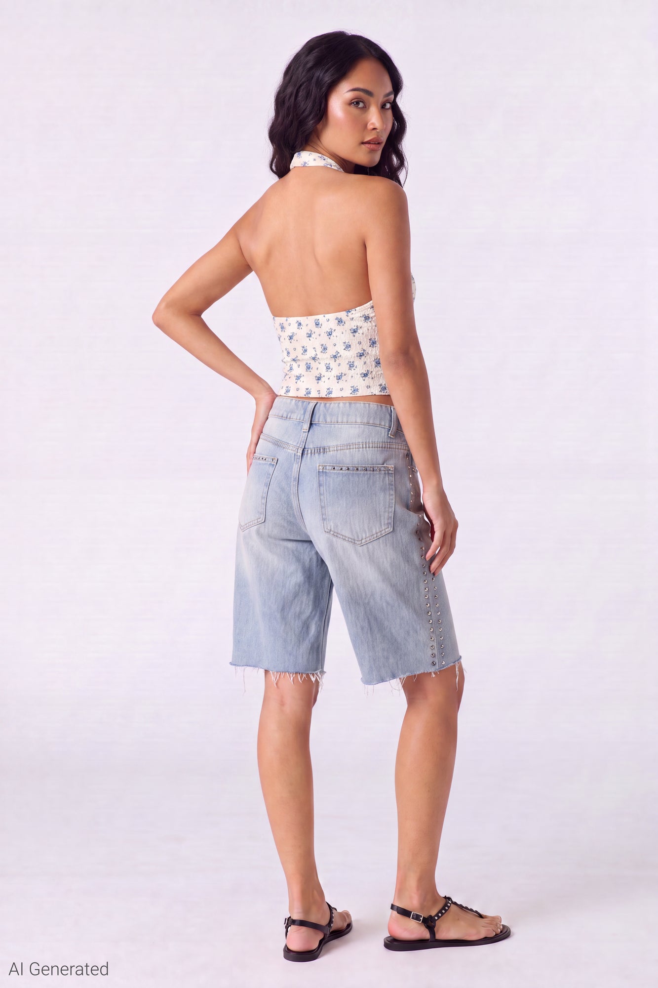 Lace Halter Top