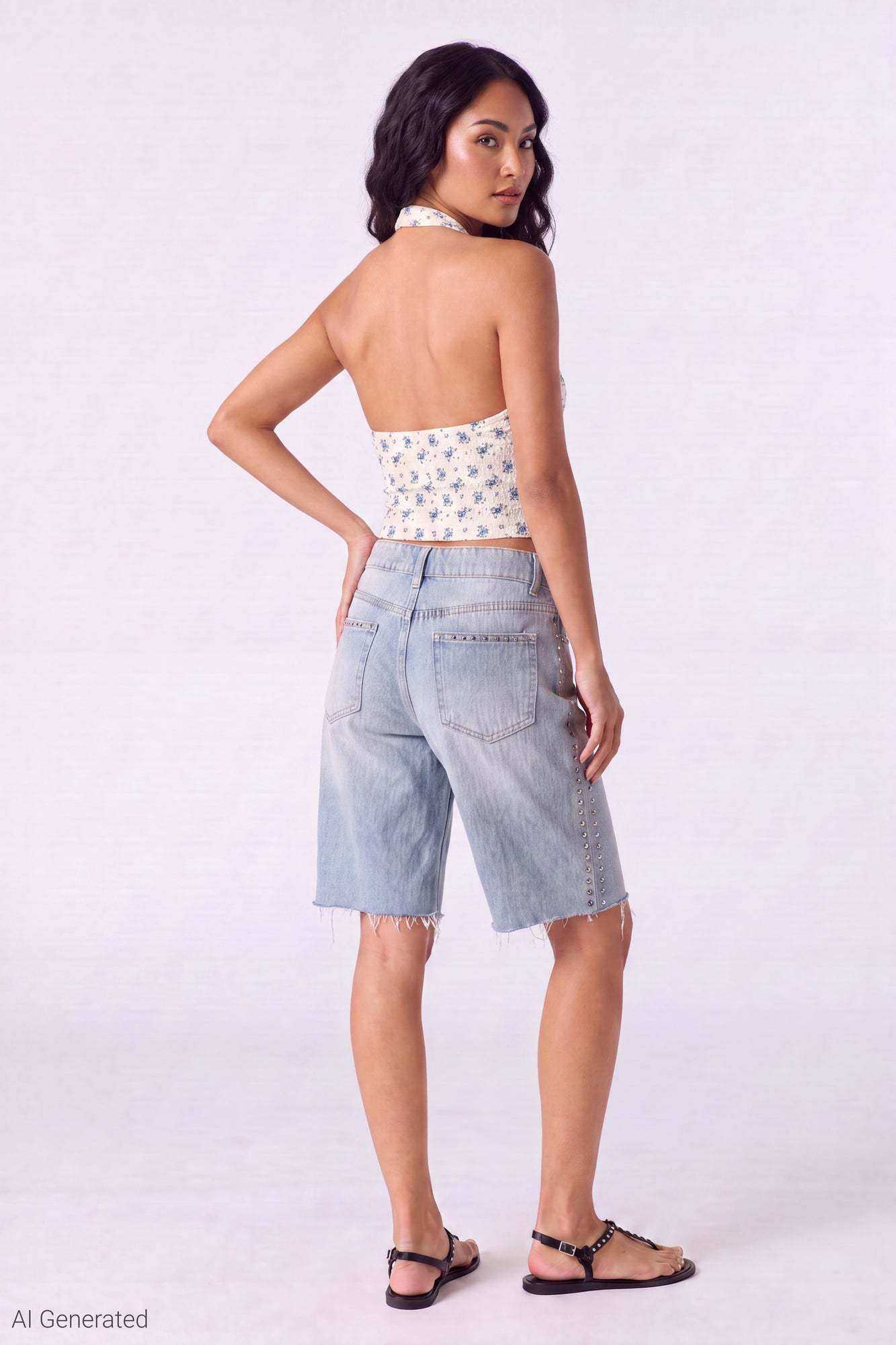 Lace Halter Top