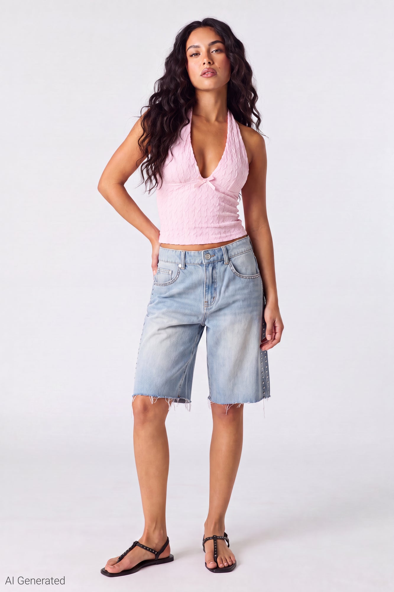 Lace Halter Top