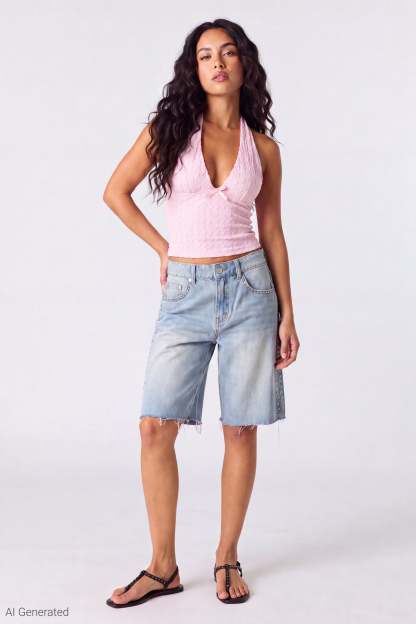 Lace Halter Top