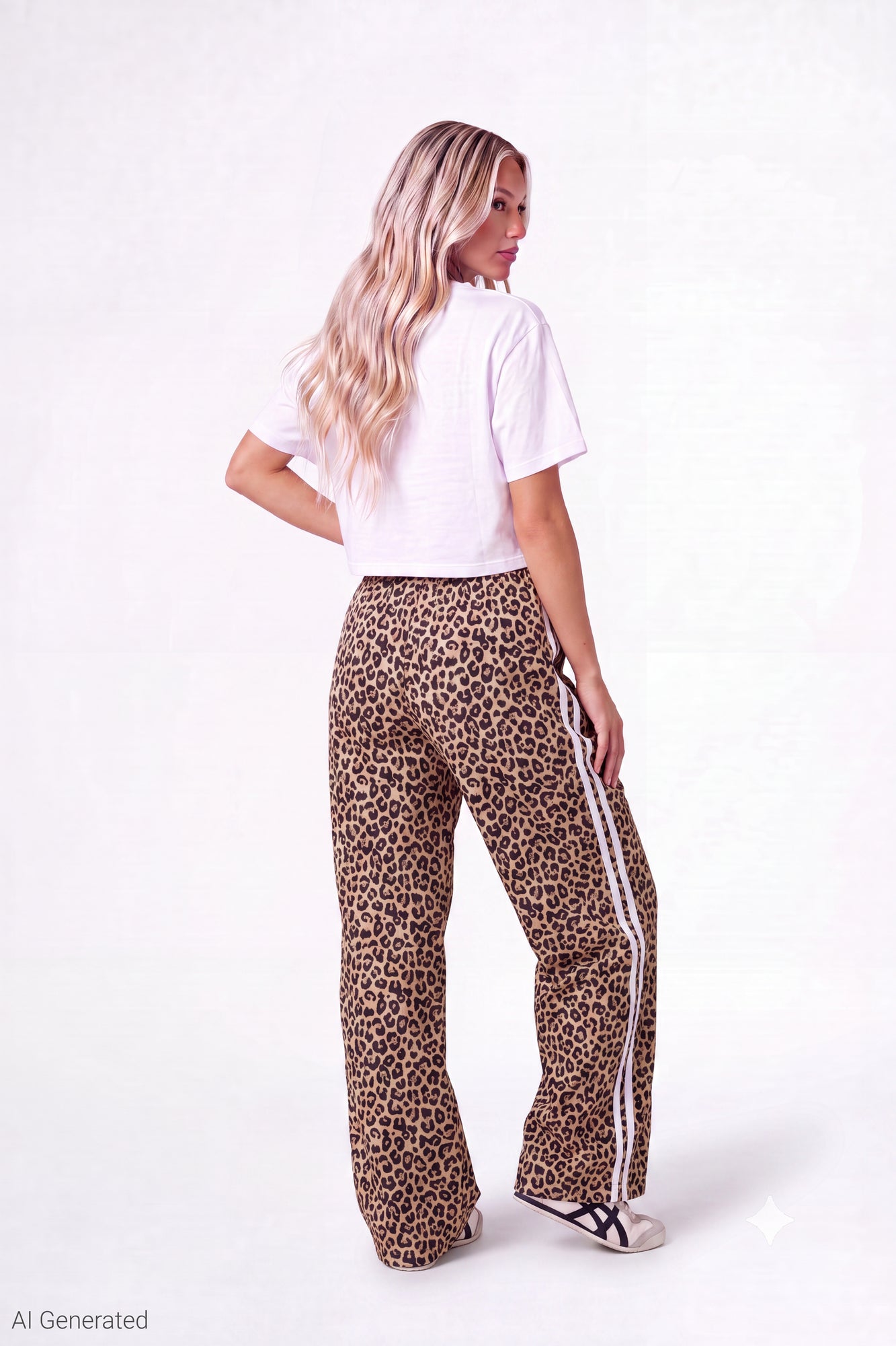 Wide Leg Track Pant