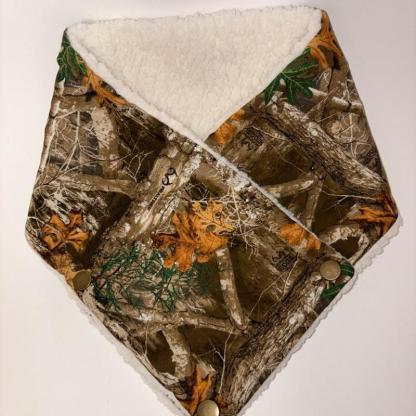 Cozy Sherpa Neck Warmer Western Cowl