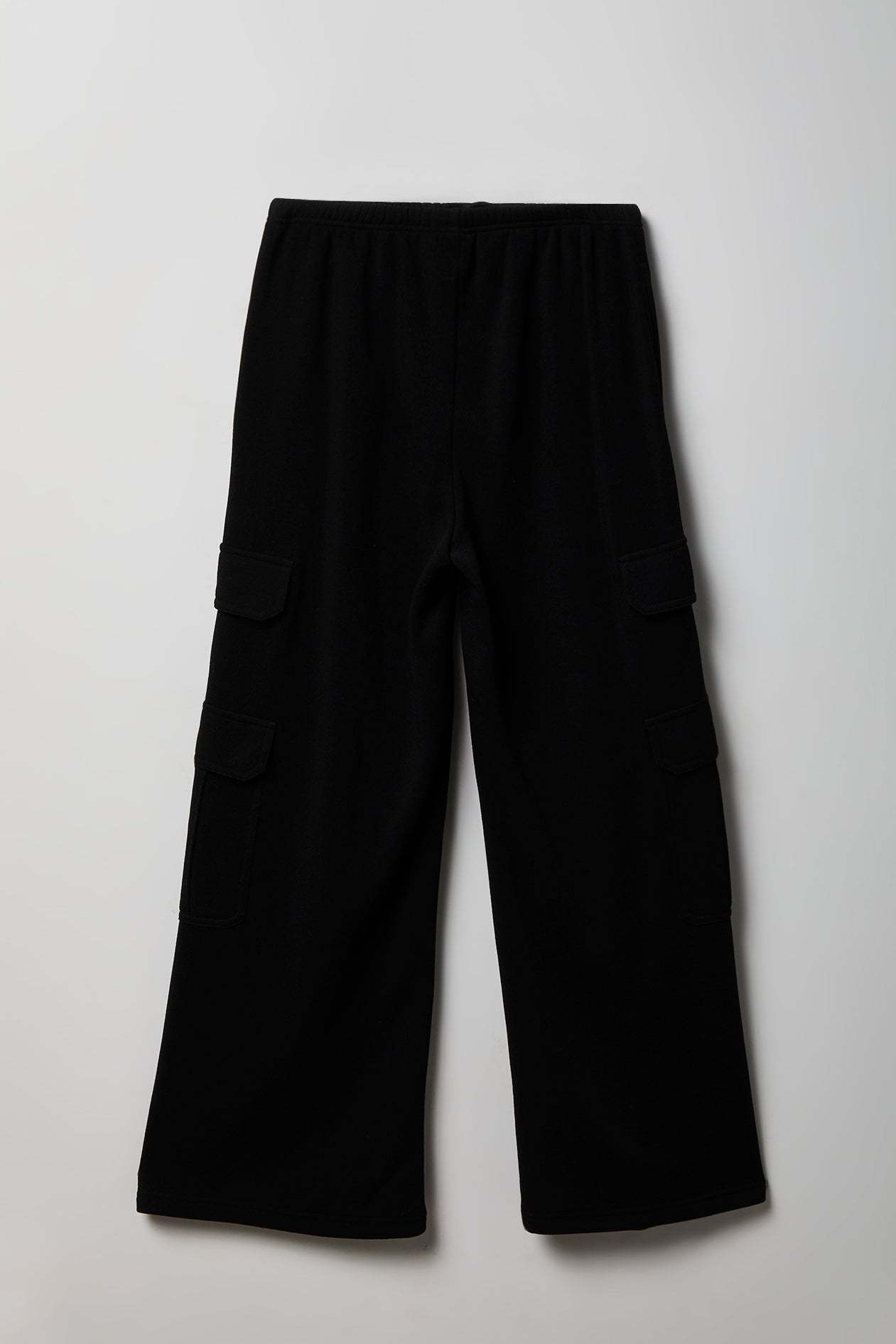 Fleece Ultra-Wide Cargo Sweatpant