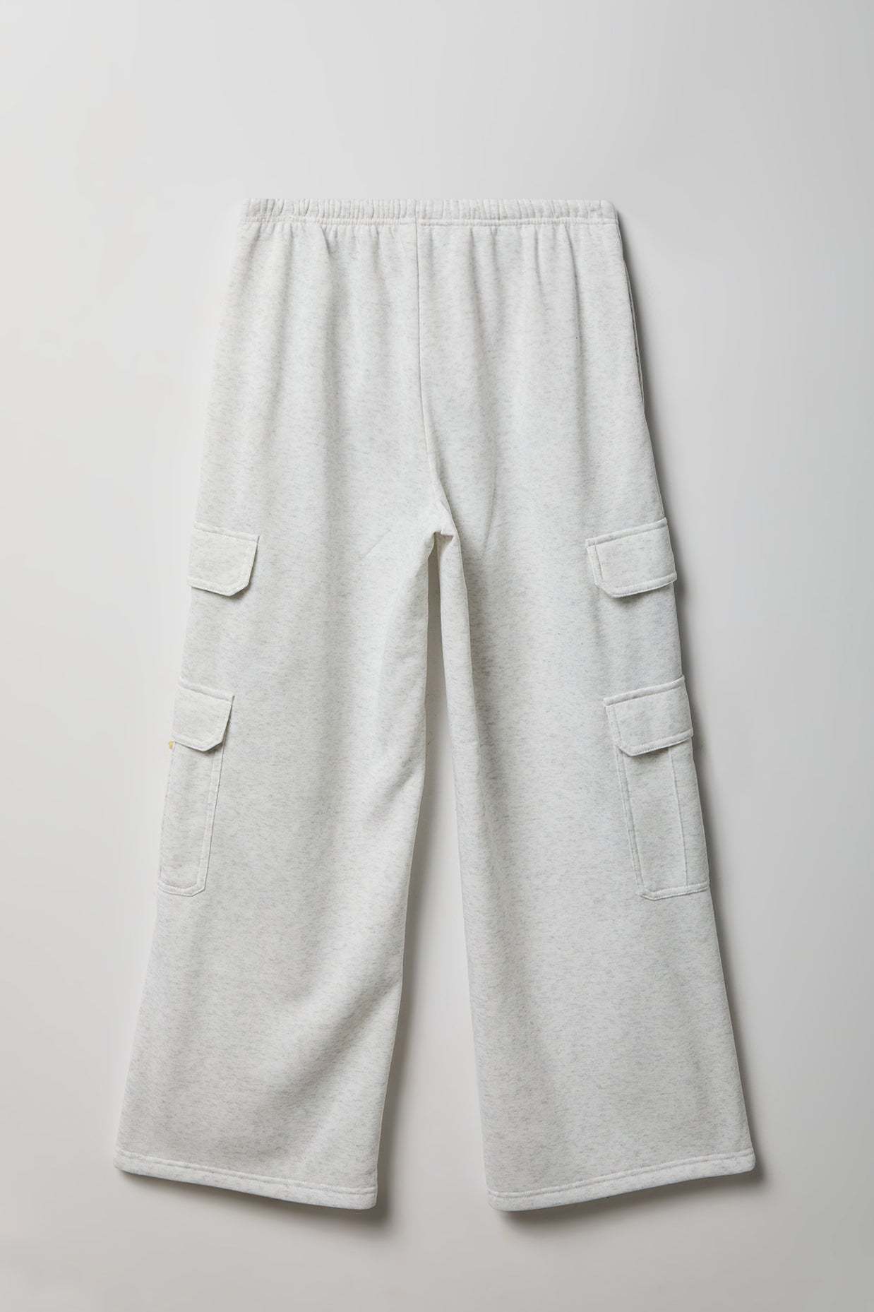 Fleece Ultra-Wide Cargo Sweatpant