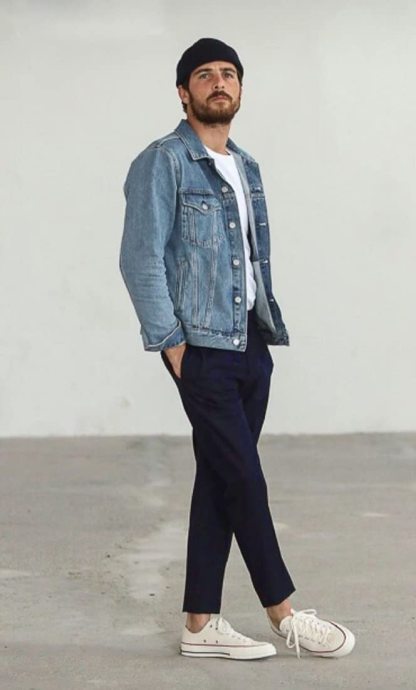 Men's Cotton Linen Pants Elastic Waist Lightweight Casual Pant