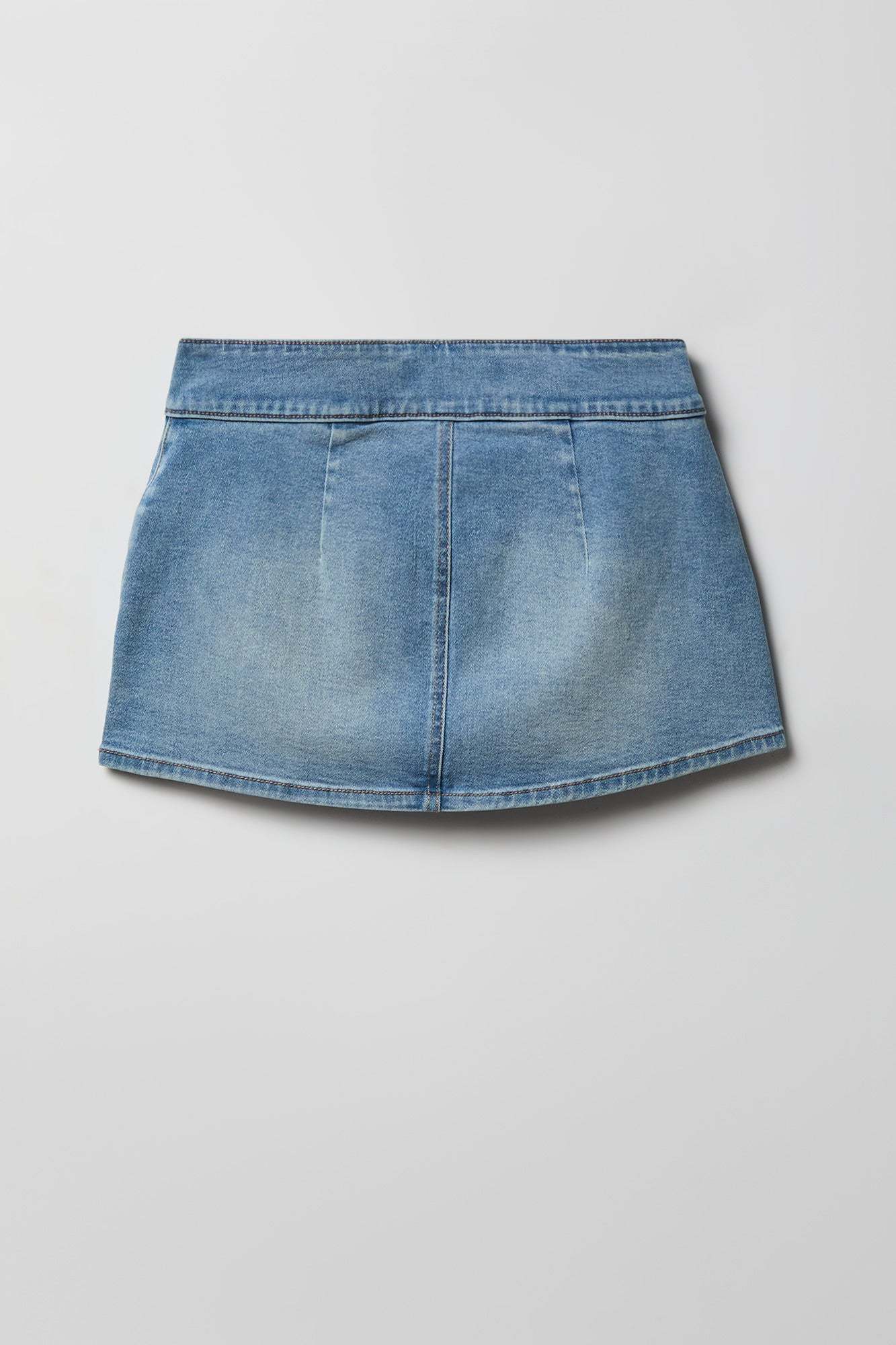Denim Mini Skort