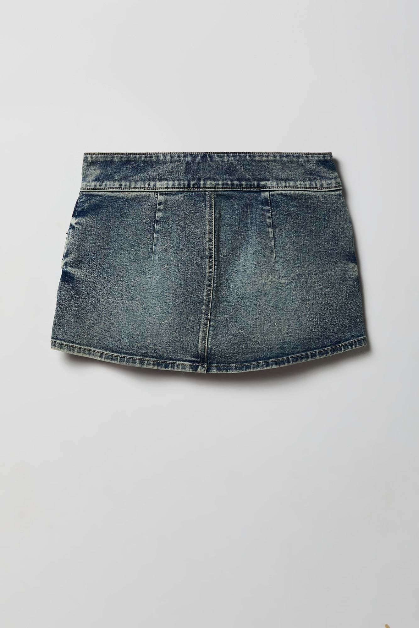 Denim Mini Skort