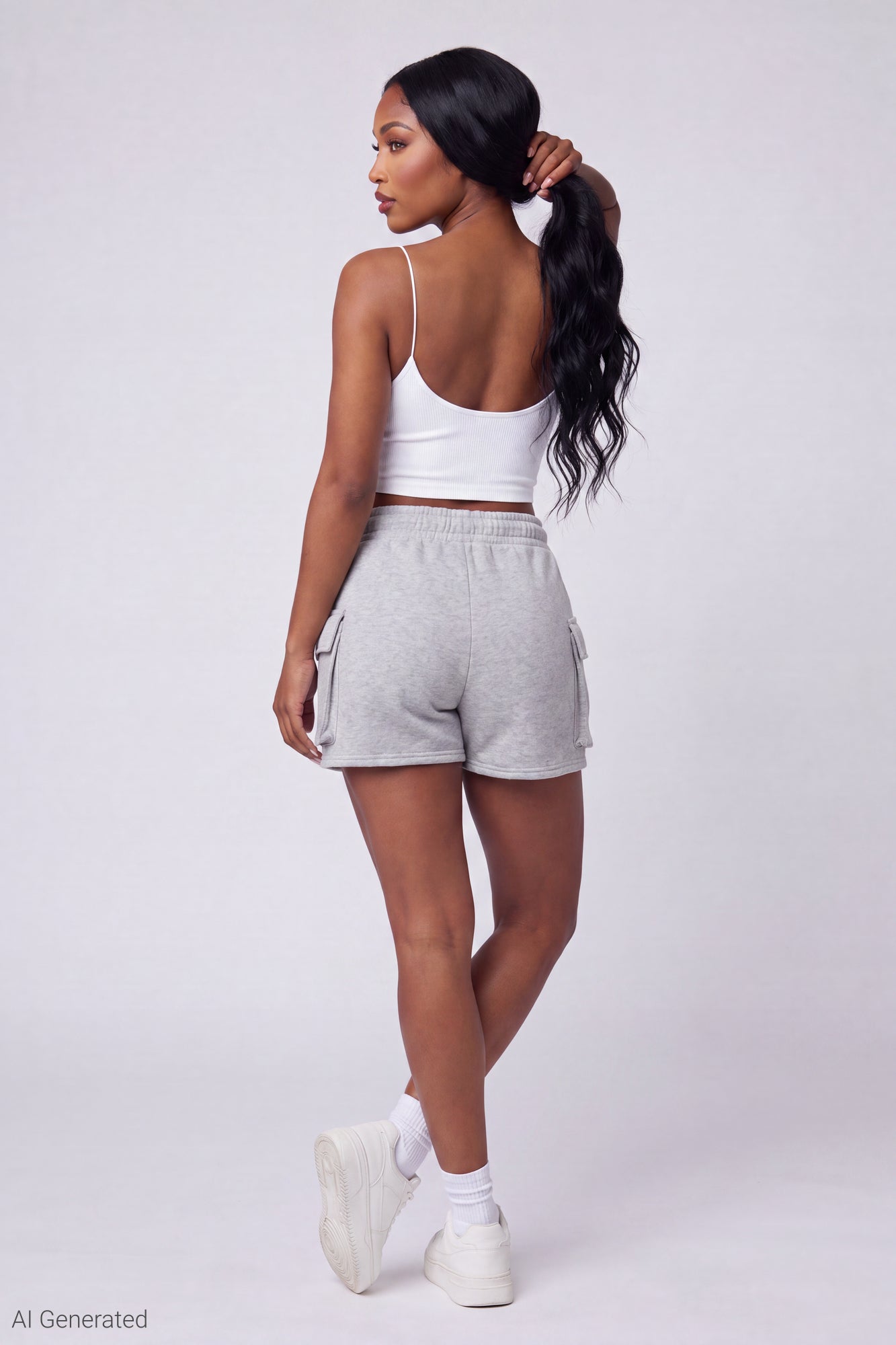 Fleece Cargo Short