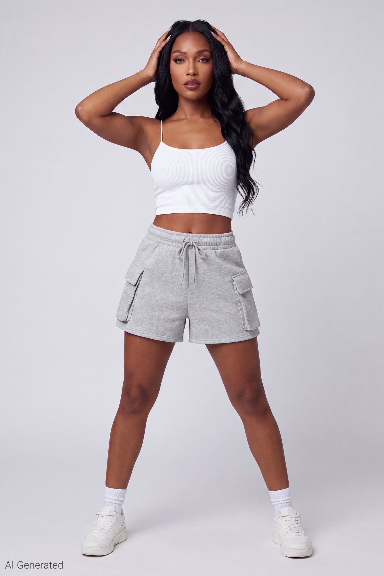 Fleece Cargo Short