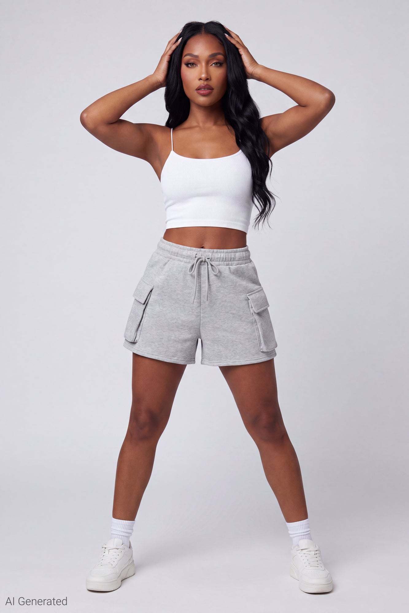 Fleece Cargo Short