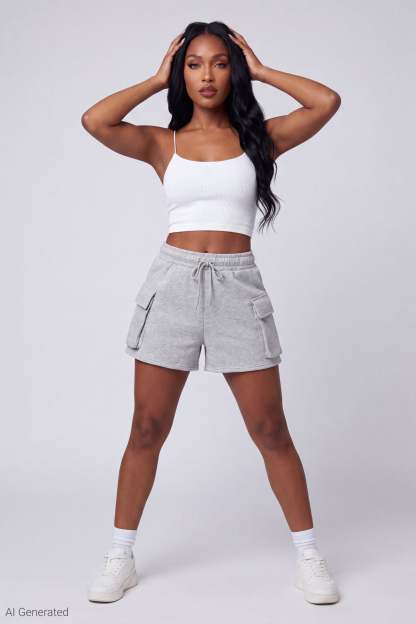 Fleece Cargo Short