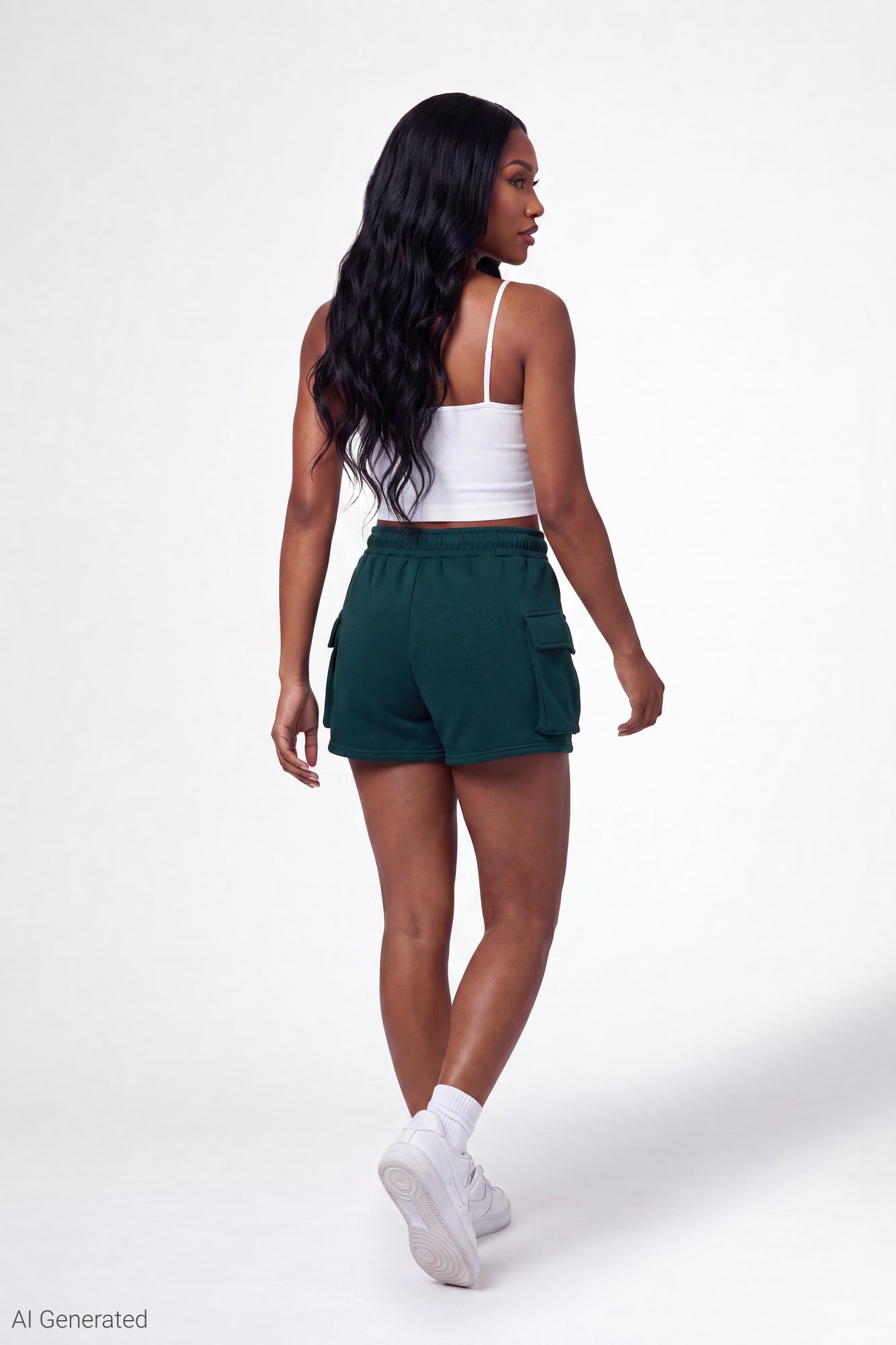 Fleece Cargo Short