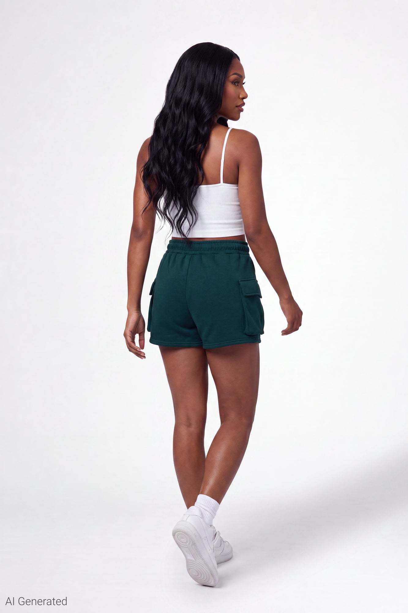 Fleece Cargo Short