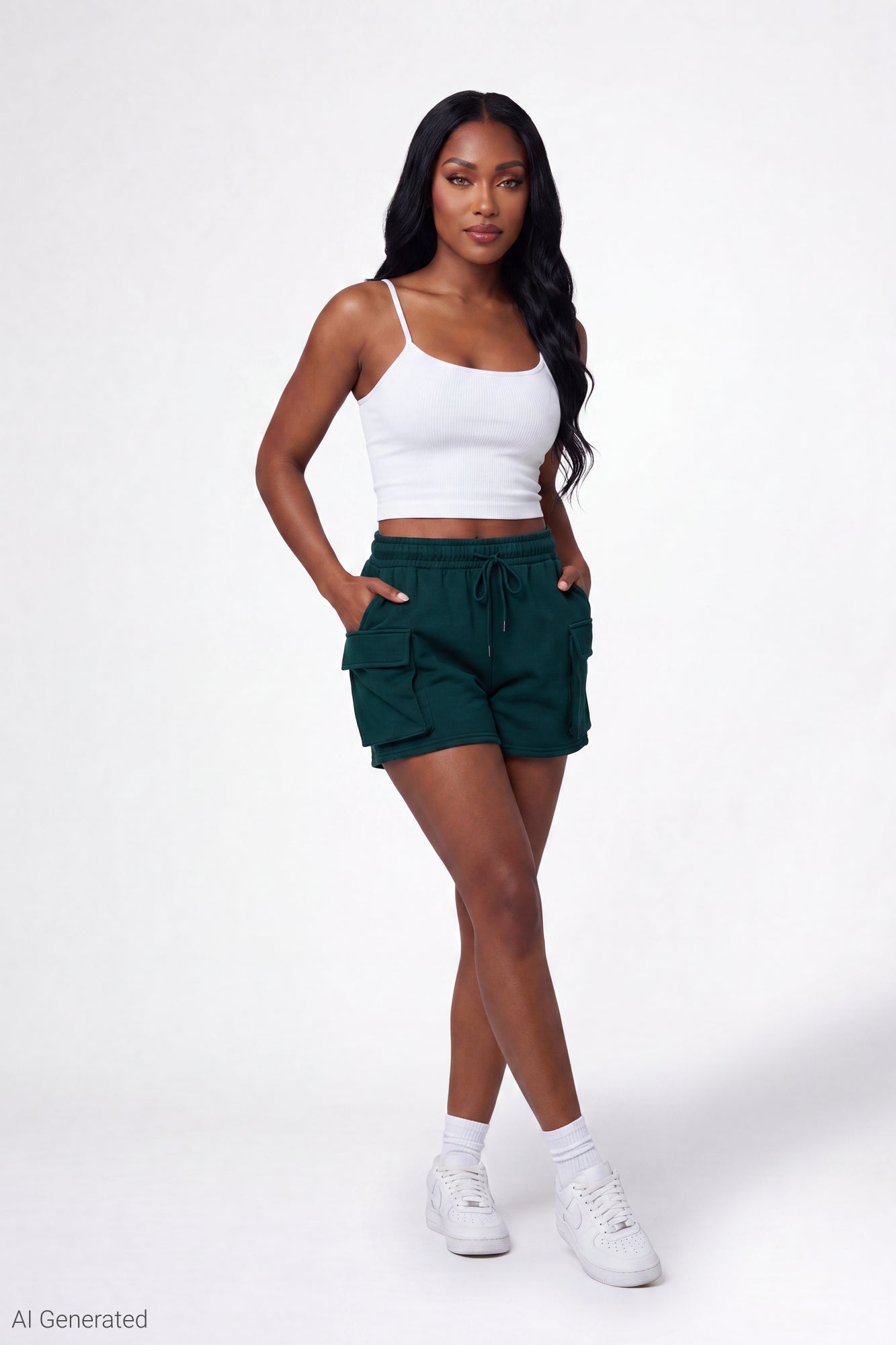 Fleece Cargo Short