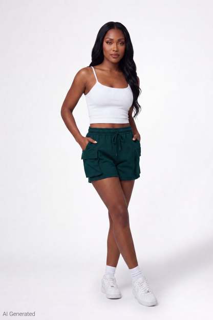 Fleece Cargo Short