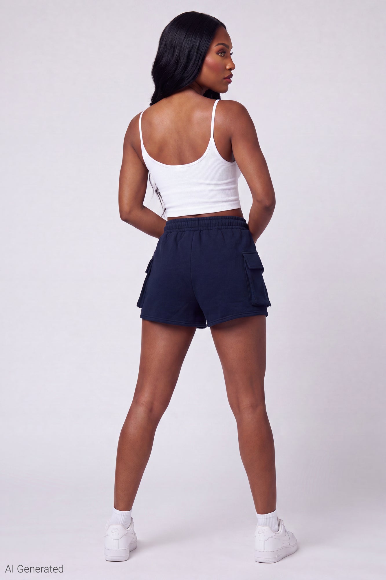 Fleece Cargo Short