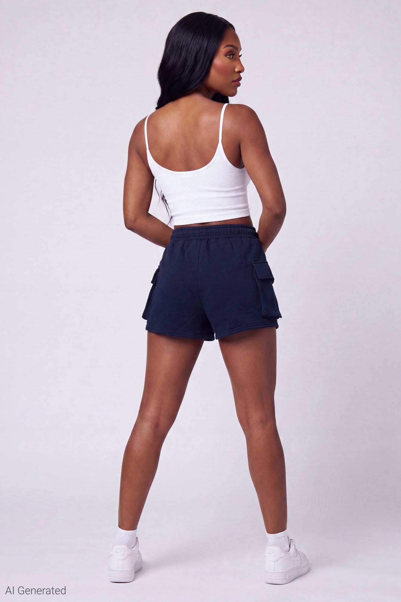Fleece Cargo Short