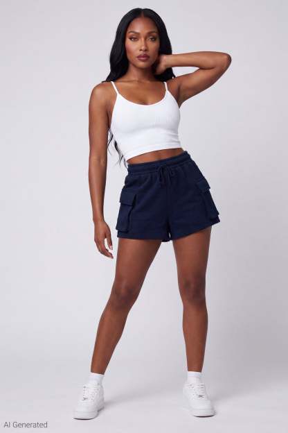 Fleece Cargo Short