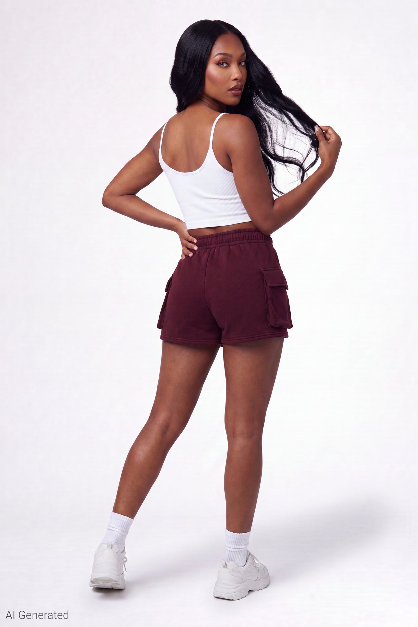 Fleece Cargo Short