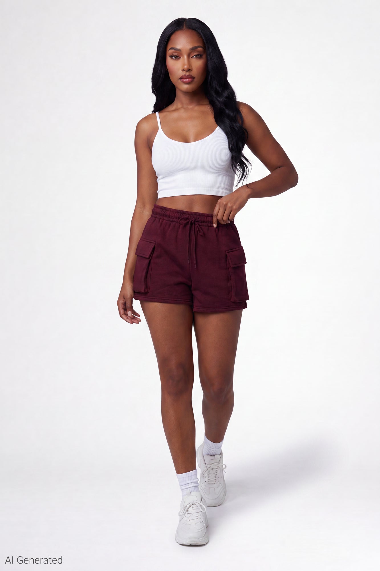 Fleece Cargo Short