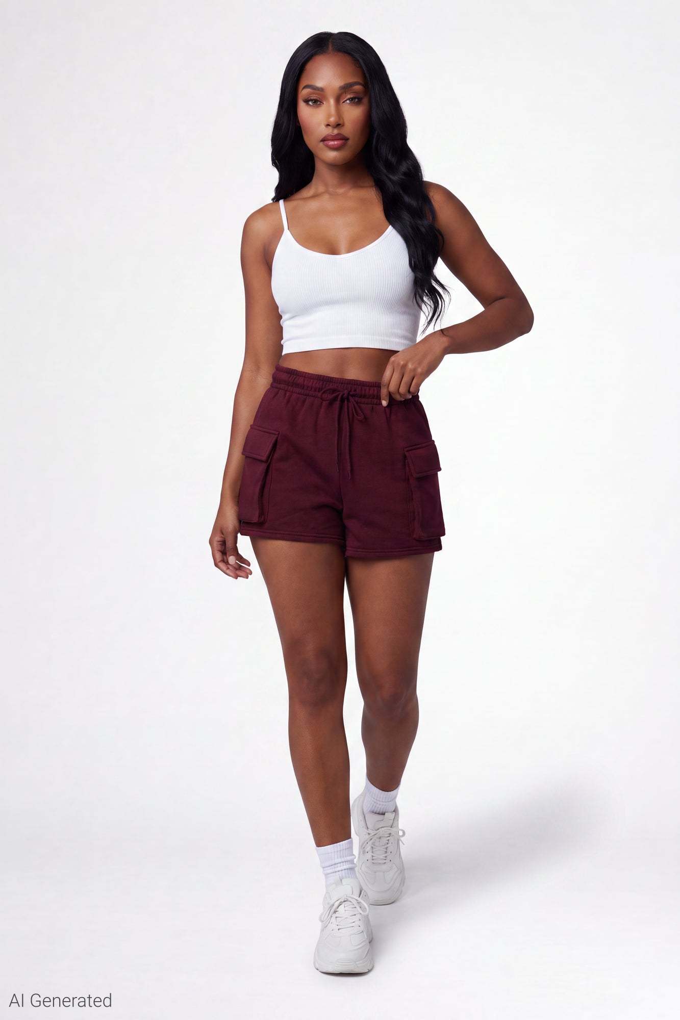 Fleece Cargo Short