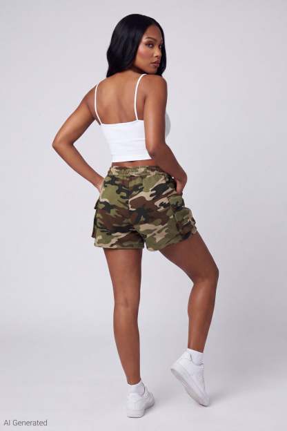 Fleece Cargo Short